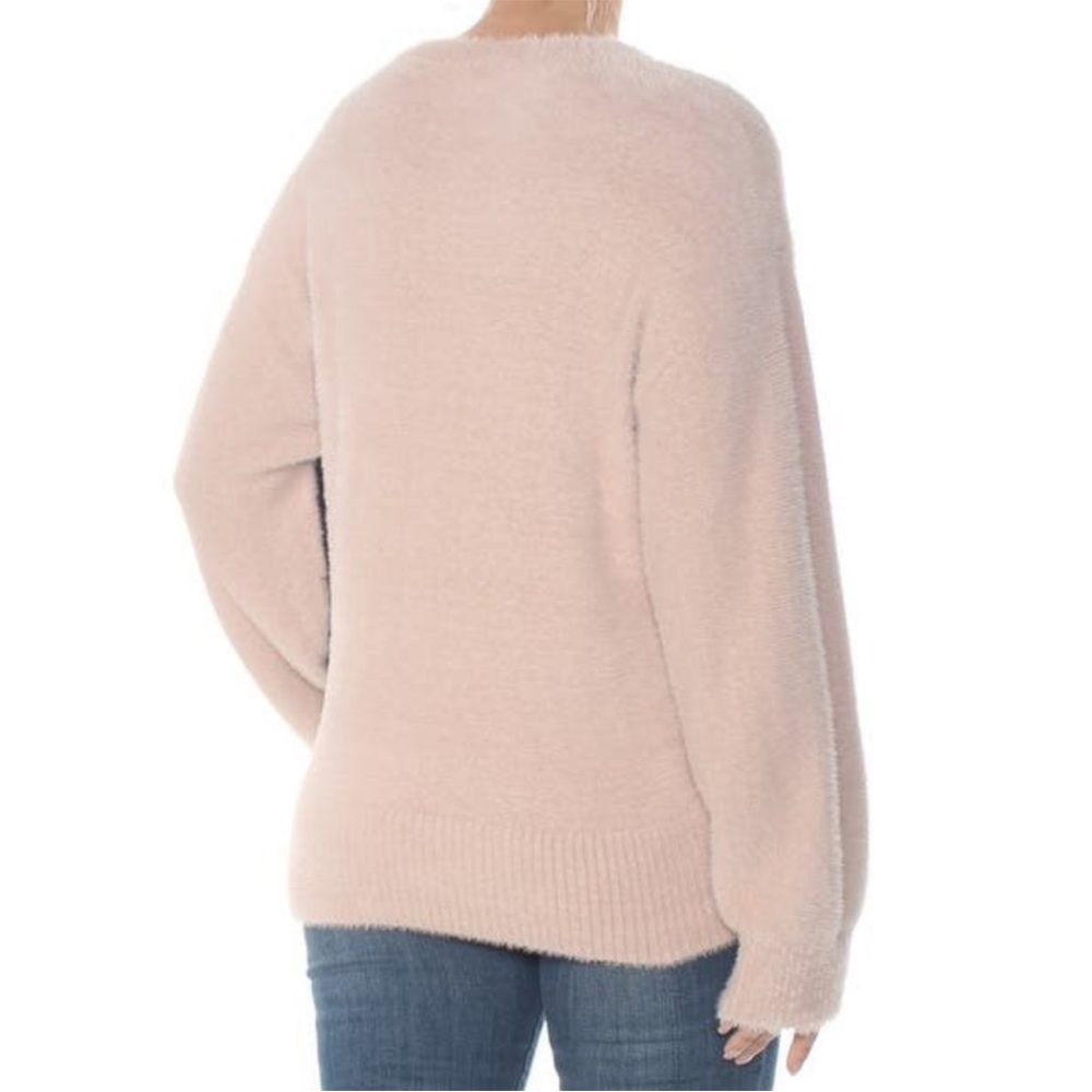 Vince Camuto Fuzzy Chevron Sweater - Picture 2 of 8